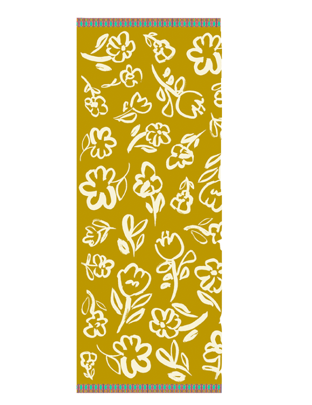 Marilyn's Italian Gold Tulip Shawl