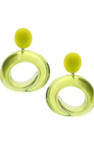 Marilyn's French Plexiglass Earrings MX443