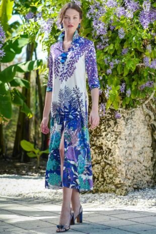Marilyn's Floral Printed Maxi Dress