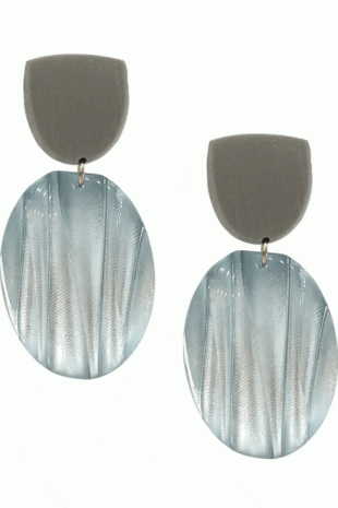 Marilyn's French Plexiglass Earrings MX736
