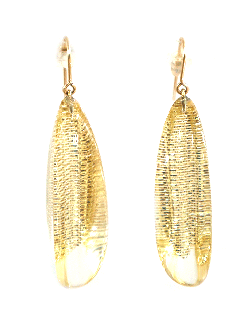 Marilyn's Gold Light Weight Contemporary Pierced Earring