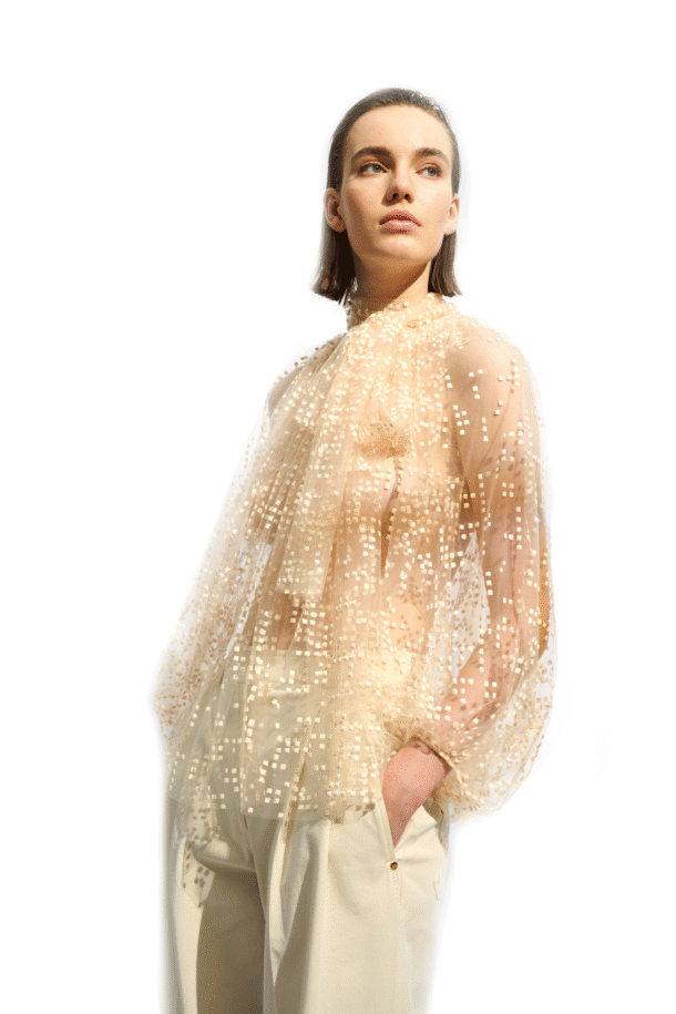 Marilyn's Abell Fabulous Dressy Tule Top Special Occasion