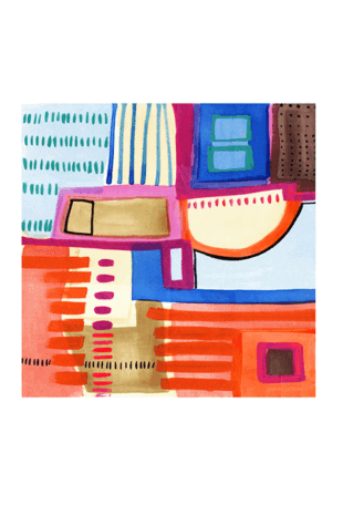 Marilyn's Original print Georgette silk 55 inch square scarf/shawl